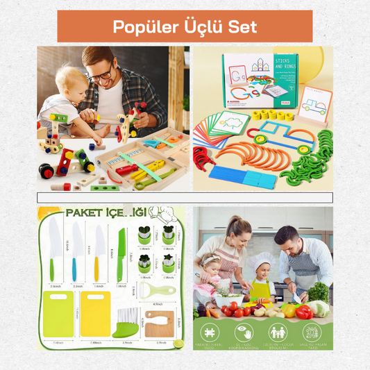 Popüler Üçlü Set